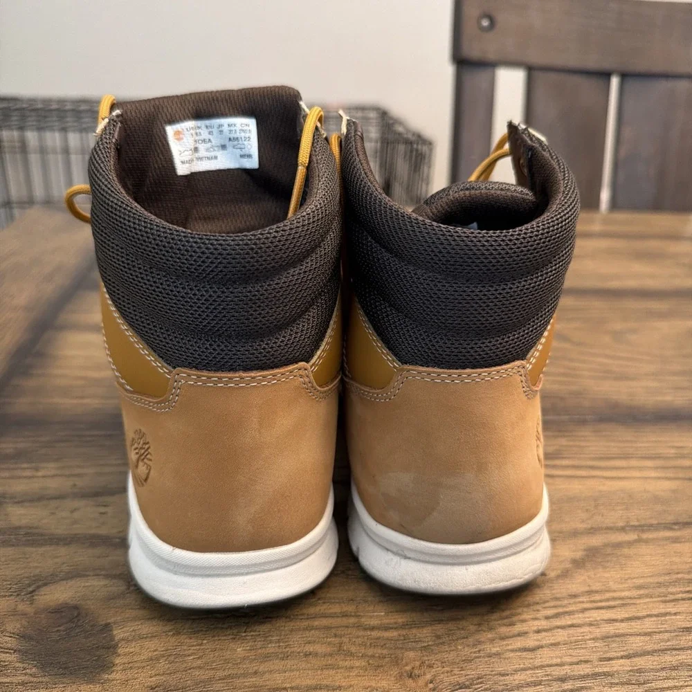 Timberland Graydon Chukka Wheat Leather Boots Mens 9 …G7